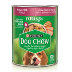 lata dogchow pavo y pollo