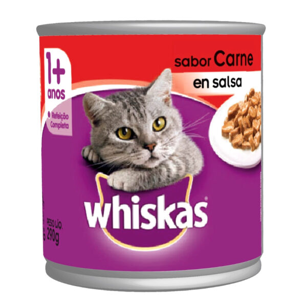 lata whiskas carne