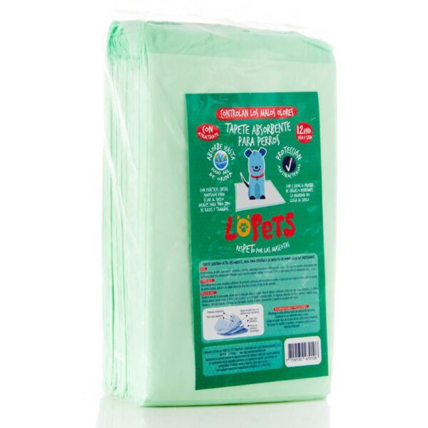 tapetes absorbentes lopets