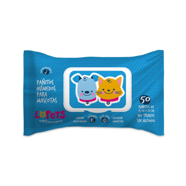 pañitos lopets x 50