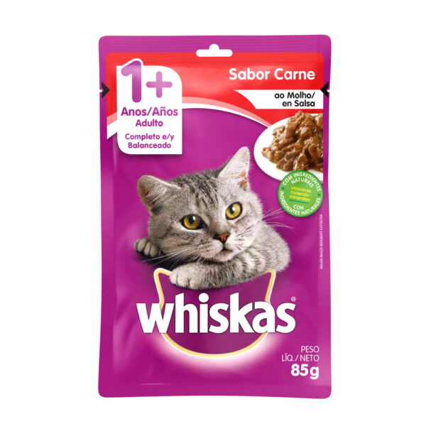 sobre whiskas carne