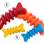 Juguete hueso espiral