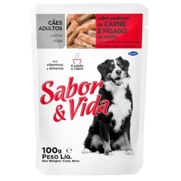 sobre sabor y vida perro