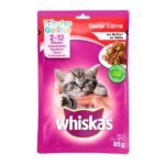 sobre whiskas gatitos carne