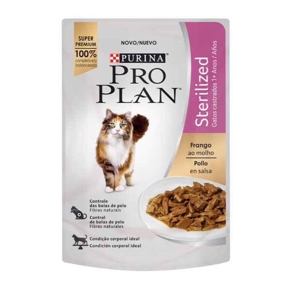 sobre proplan gato sterilized