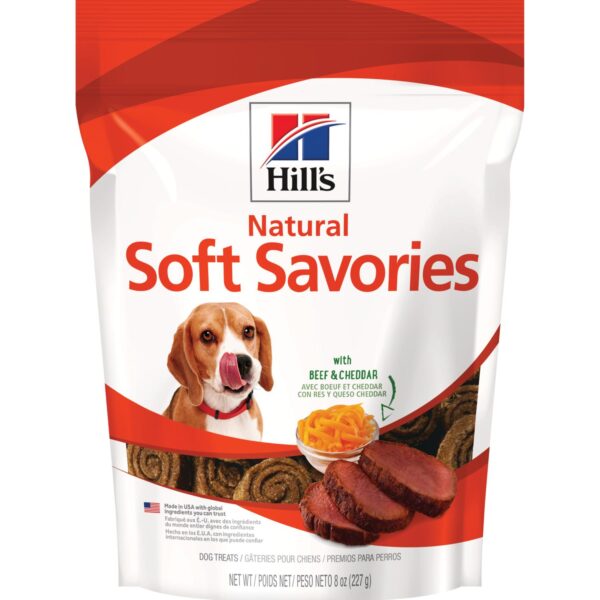 Hills soft beef cheddar galletas perro