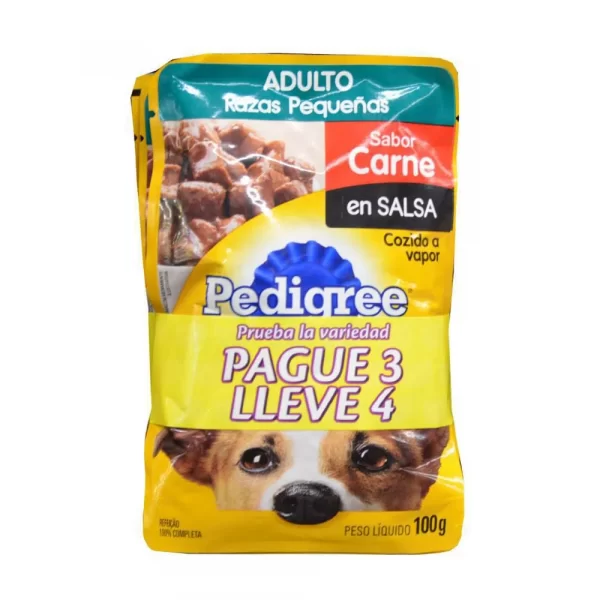 sobre pedigree pague 3 lleve 4