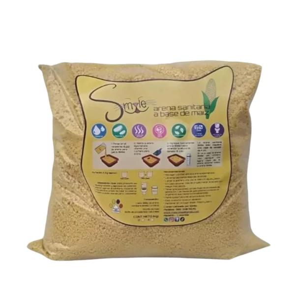 arena maiz sanitario smyle