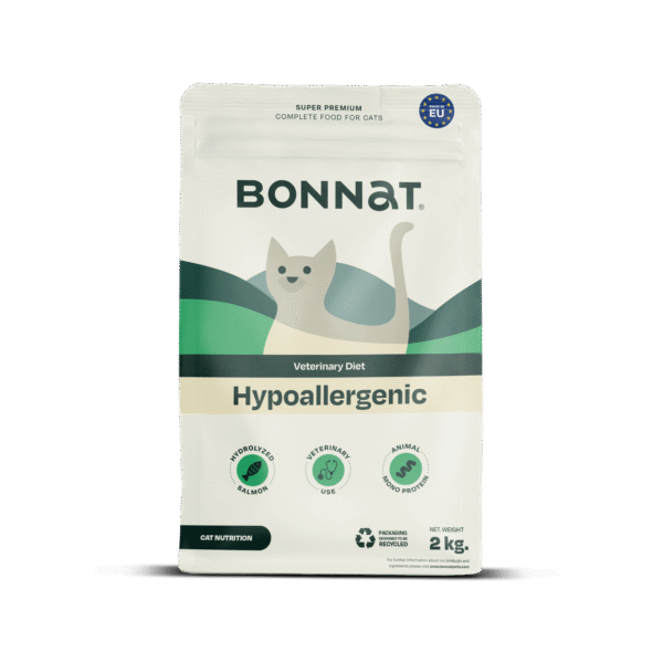 Bonnat Gato Hypoallergenic x 2 kg para gatos adultos con intolerancia alimentaria