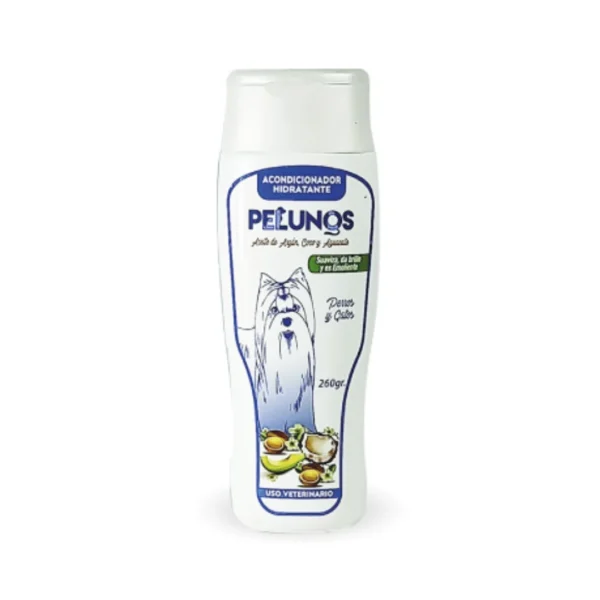 Acondicionador Hidratante Pelunos x 260 ml para perros y gatos