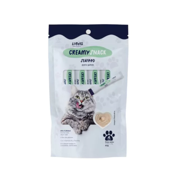 creamy snack lopets